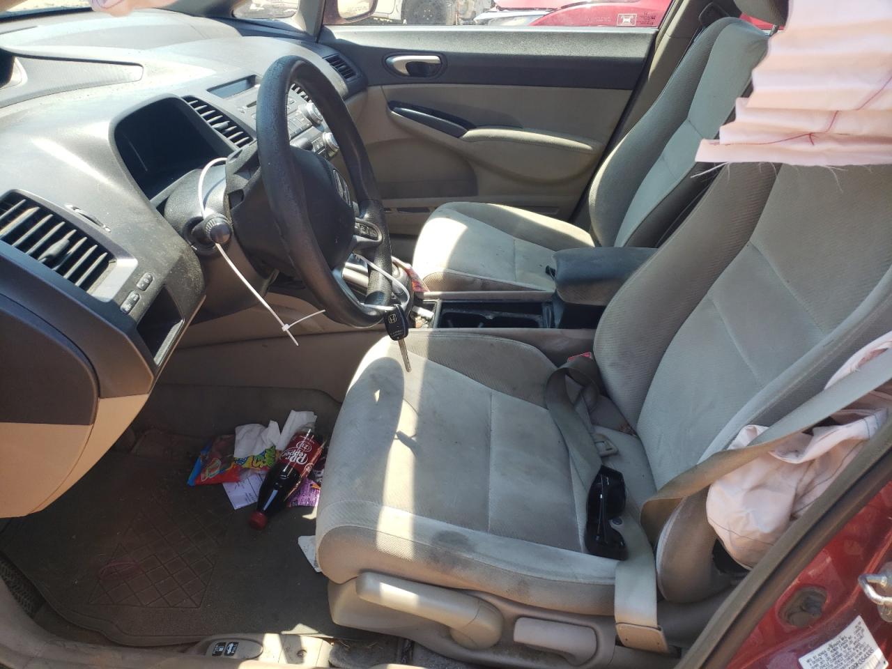 2009 Honda Civic Lx VIN: 2HGFA16599H354335 Lot: 58040734