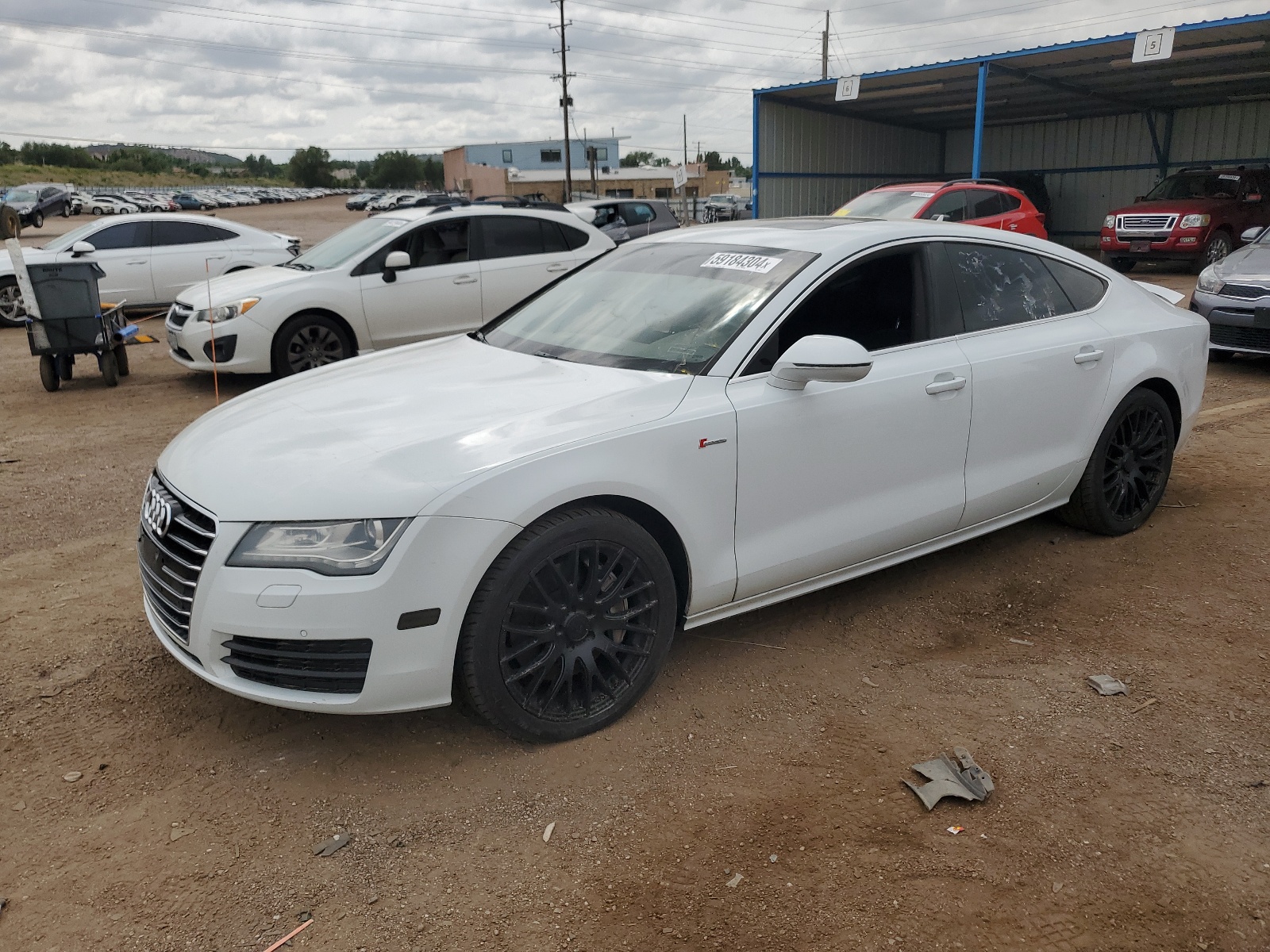 2012 Audi A7 Premium Plus vin: WAUYGAFC6CN149040