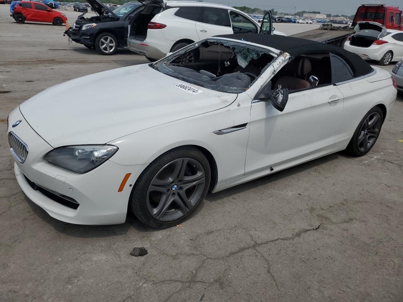 2012 BMW 650 I VIN: WBALZ3C54CDL71054 Lot: 59682414