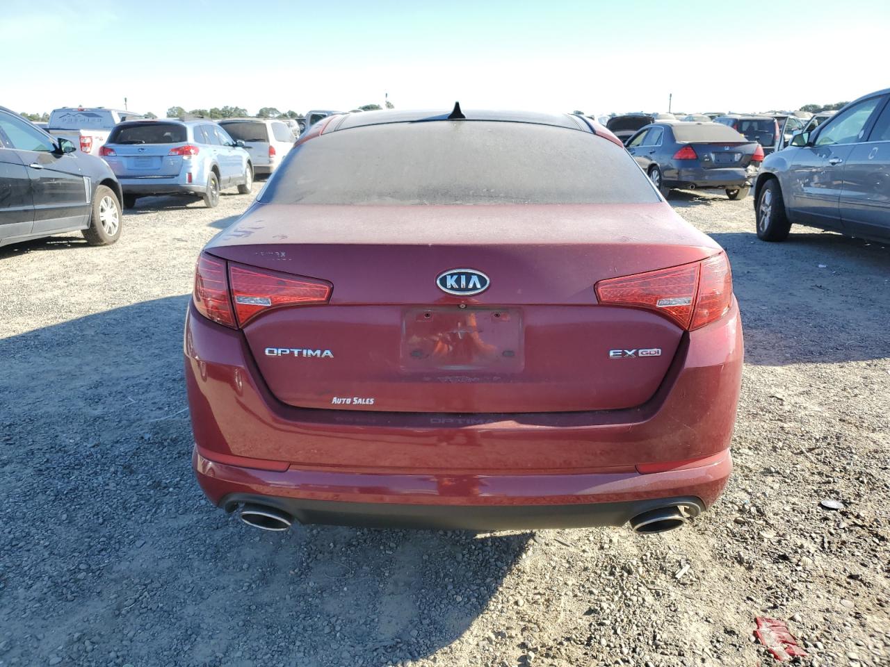 2011 Kia Optima Ex VIN: KNAGN4A76B5170921 Lot: 59439174