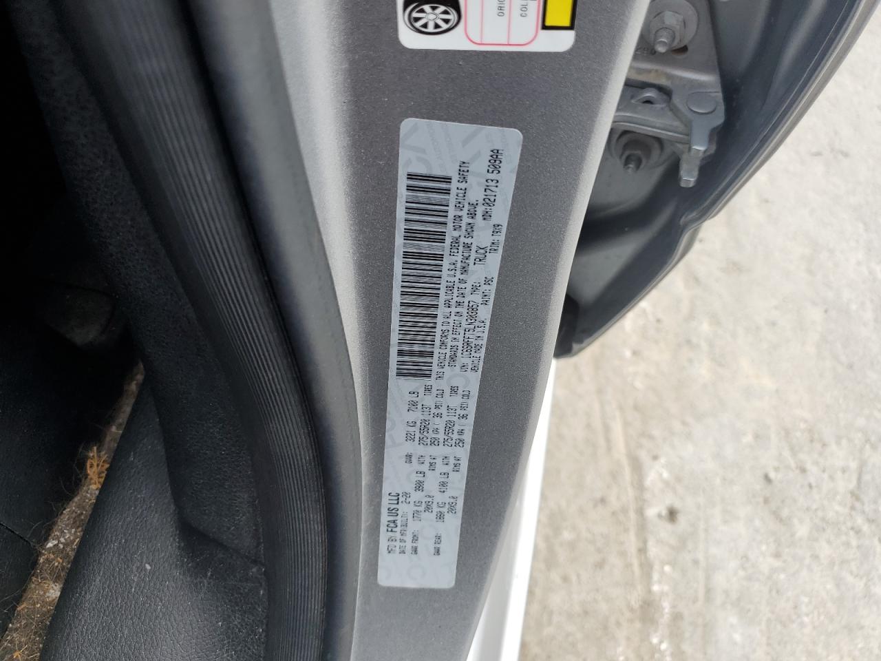 2020 Ram 1500 Big Horn/Lone Star VIN: 1C6SRFFT5LN303857 Lot: 59320844