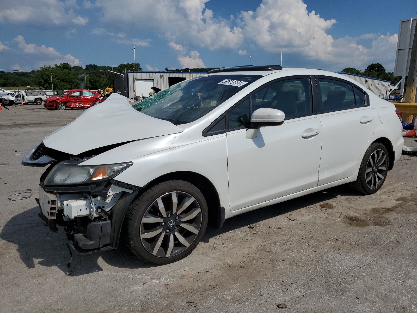 2015 Honda Civic Exl vin: 19XFB2F98FE038680