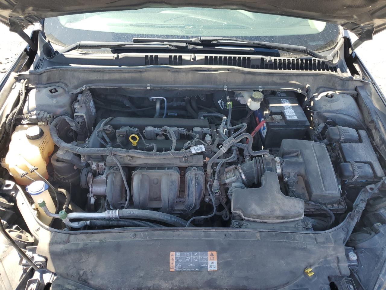 2017 Ford Fusion S VIN: 3FA6P0G70HR247058 Lot: 59535884