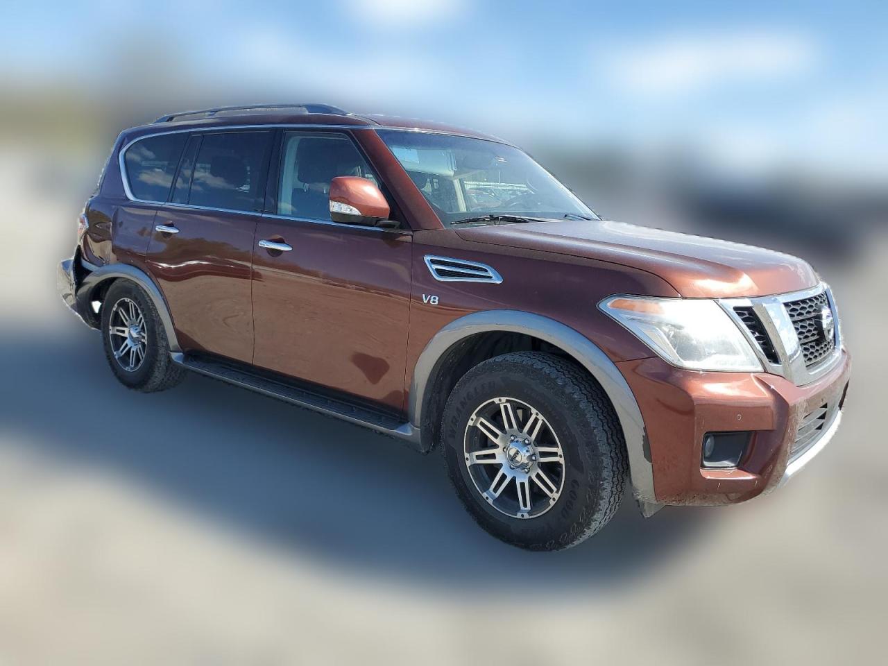 2017 Nissan Armada Sv VIN: JN8AY2NC1H9503785 Lot: 46724024