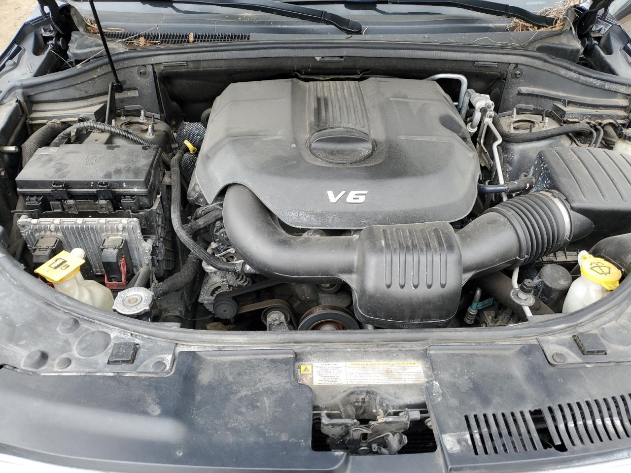 2014 Dodge Durango Sxt VIN: 1C4RDJAG8EC287140 Lot: 58220584