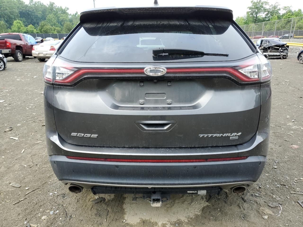 2016 Ford Edge Titanium VIN: 2FMPK4K8XGBC21581 Lot: 56612234