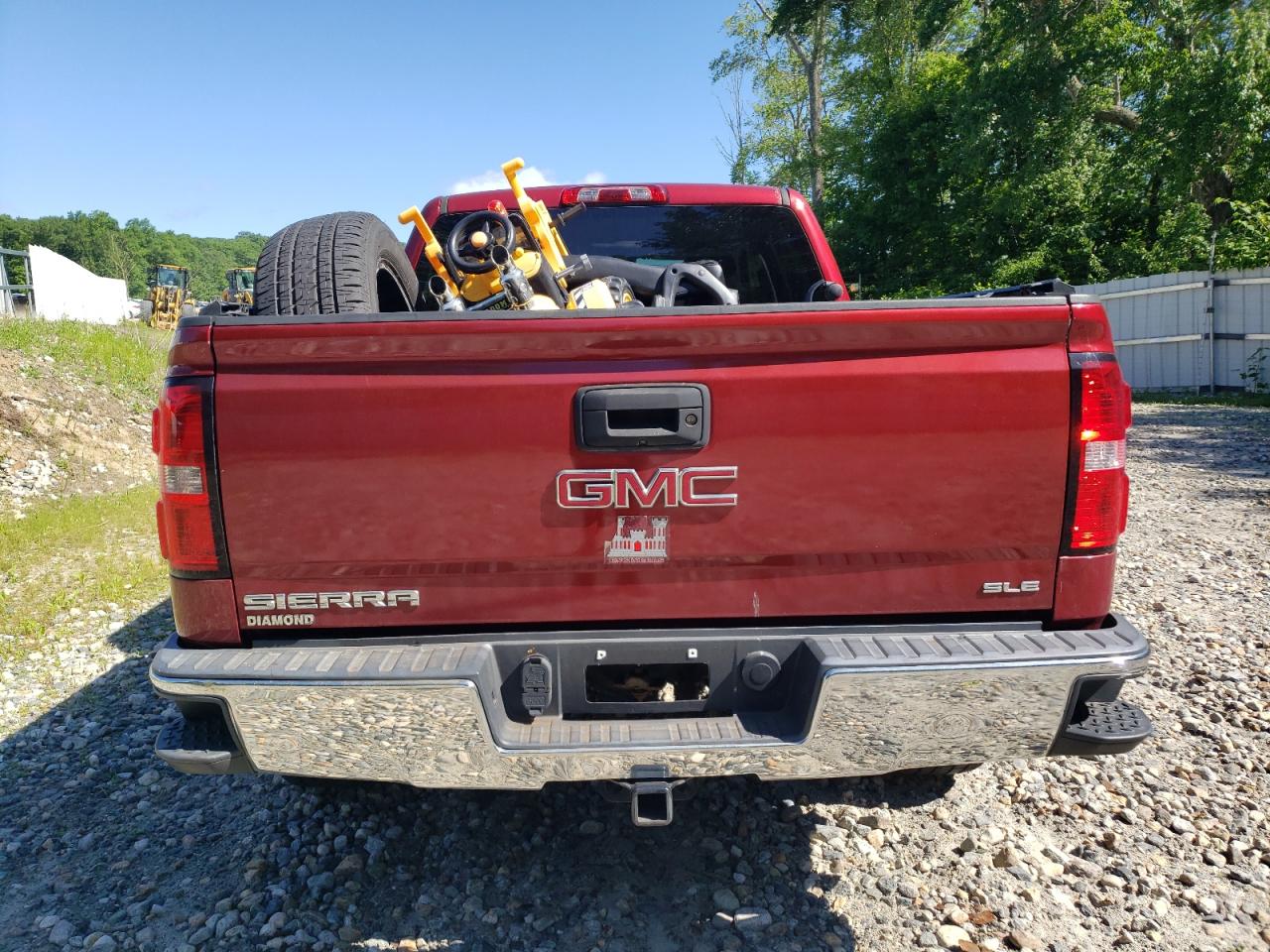 2018 GMC Sierra K1500 Sle VIN: 3GTU2MEH4JG253059 Lot: 58393124