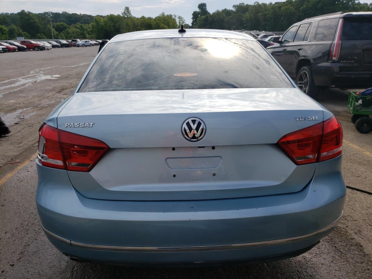 2013 Volkswagen Passat Sel VIN: 1VWCN7A31DC135103 Lot: 59588094