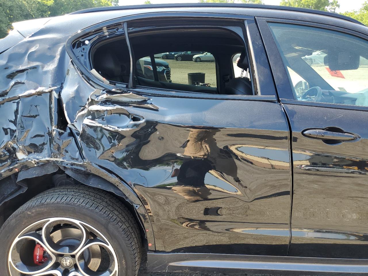 2023 Alfa Romeo Stelvio Ti VIN: ZASPAKBN5P7D55416 Lot: 59215534