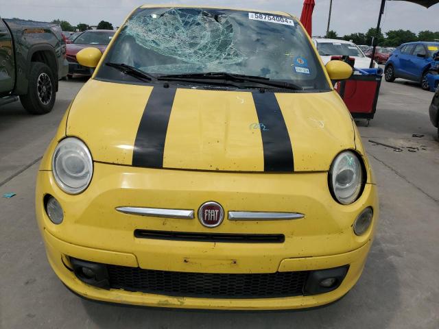  FIAT 500 2013 Желтый