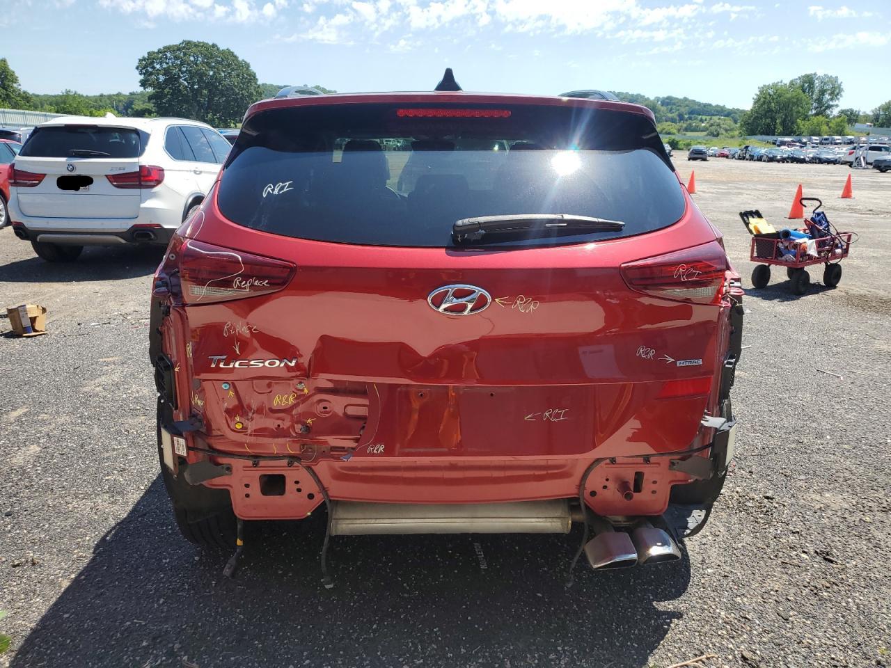 2021 Hyundai Tucson Limited VIN: KM8J3CALXMU378214 Lot: 60481144