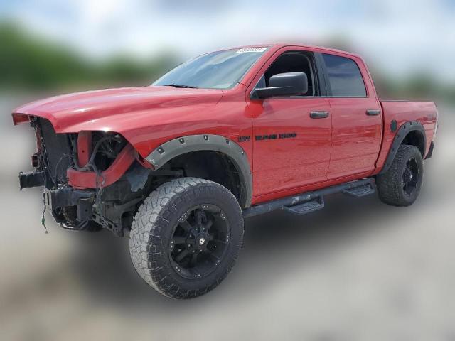  DODGE RAM 1500 2012 Червоний