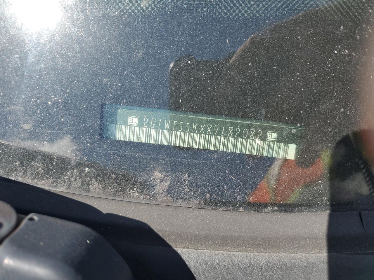 2008 Chevrolet Impala Lt VIN: 2G1WT55KX89182082 Lot: 58476244