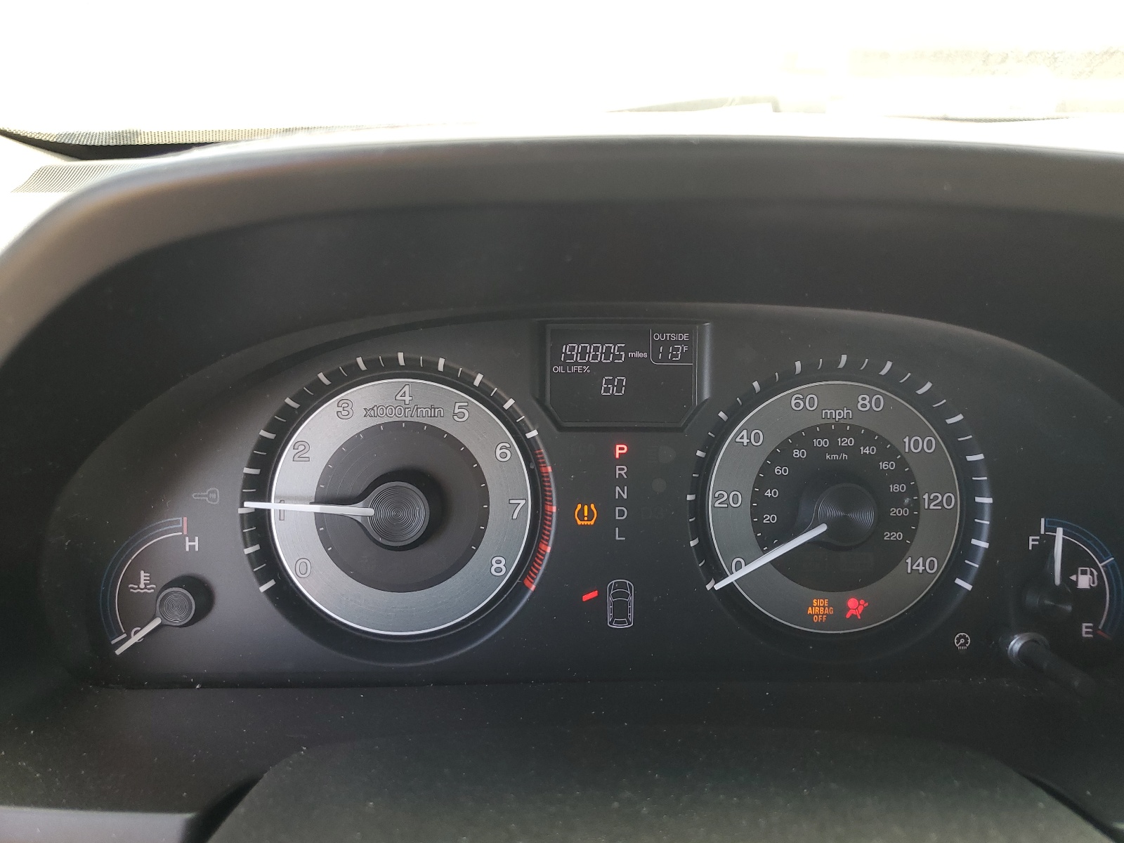 5FNRL5H42CB032215 2012 Honda Odyssey Ex