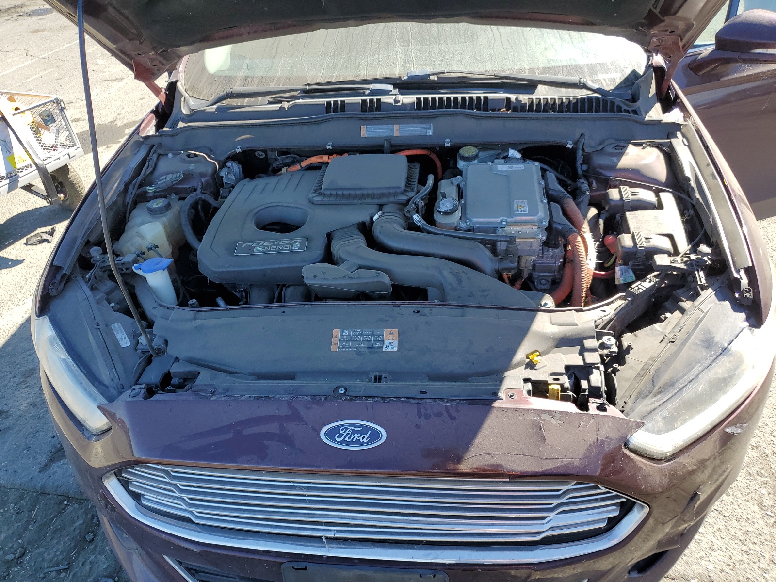 3FA6P0SU6DR373853 2013 Ford Fusion Titanium Phev