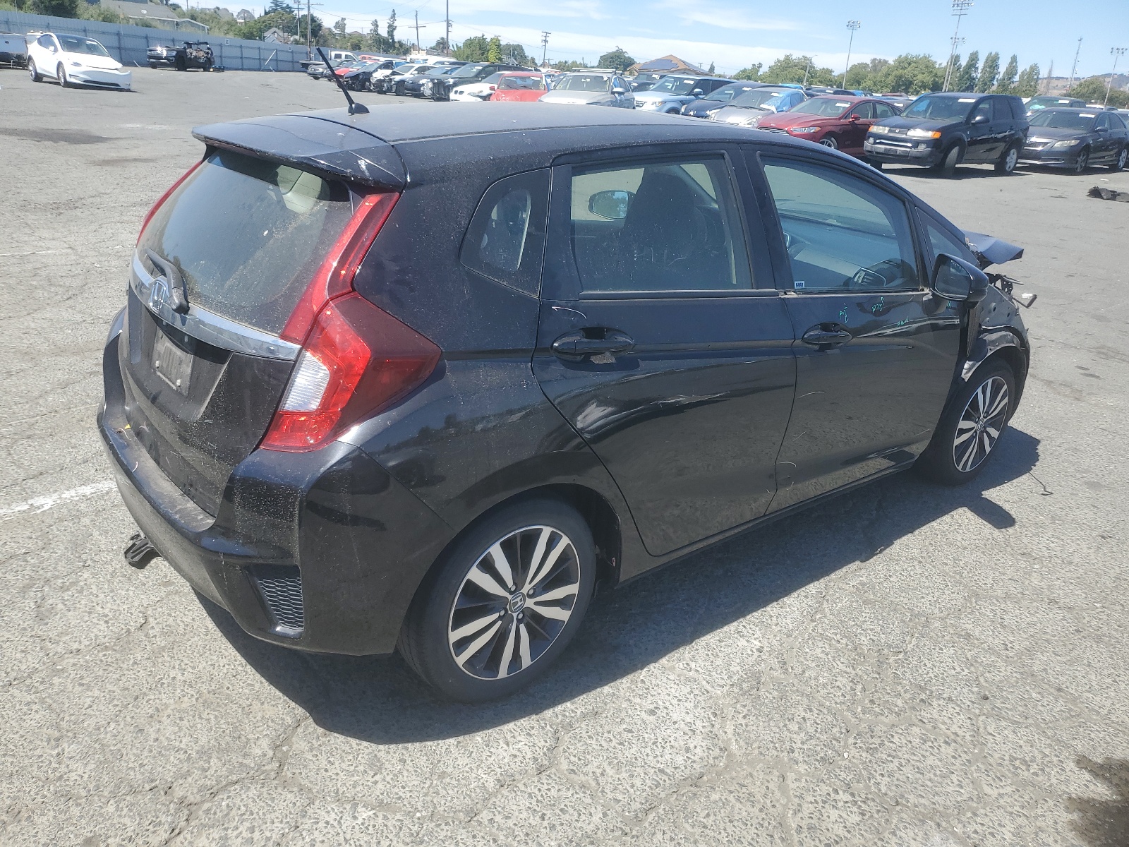 2016 Honda Fit Ex vin: JHMGK5H76GX045578