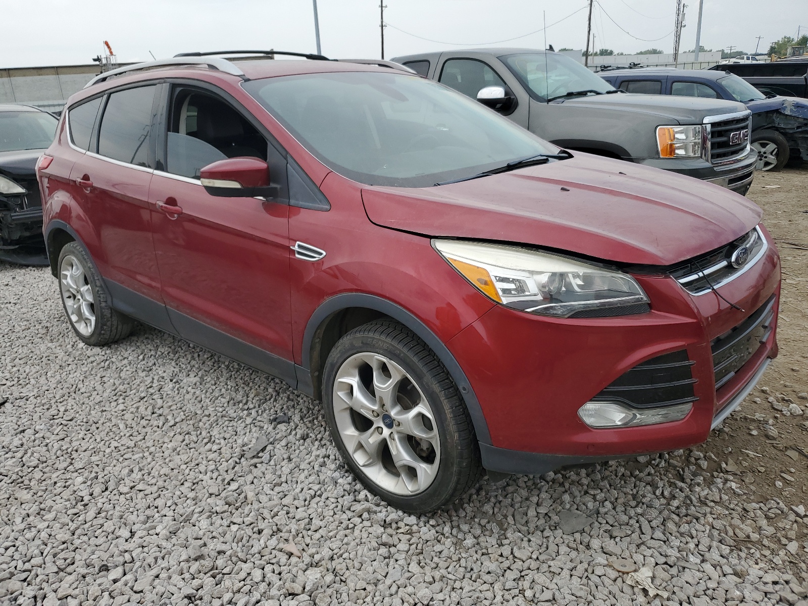 2013 Ford Escape Titanium vin: 1FMCU9J98DUC03084