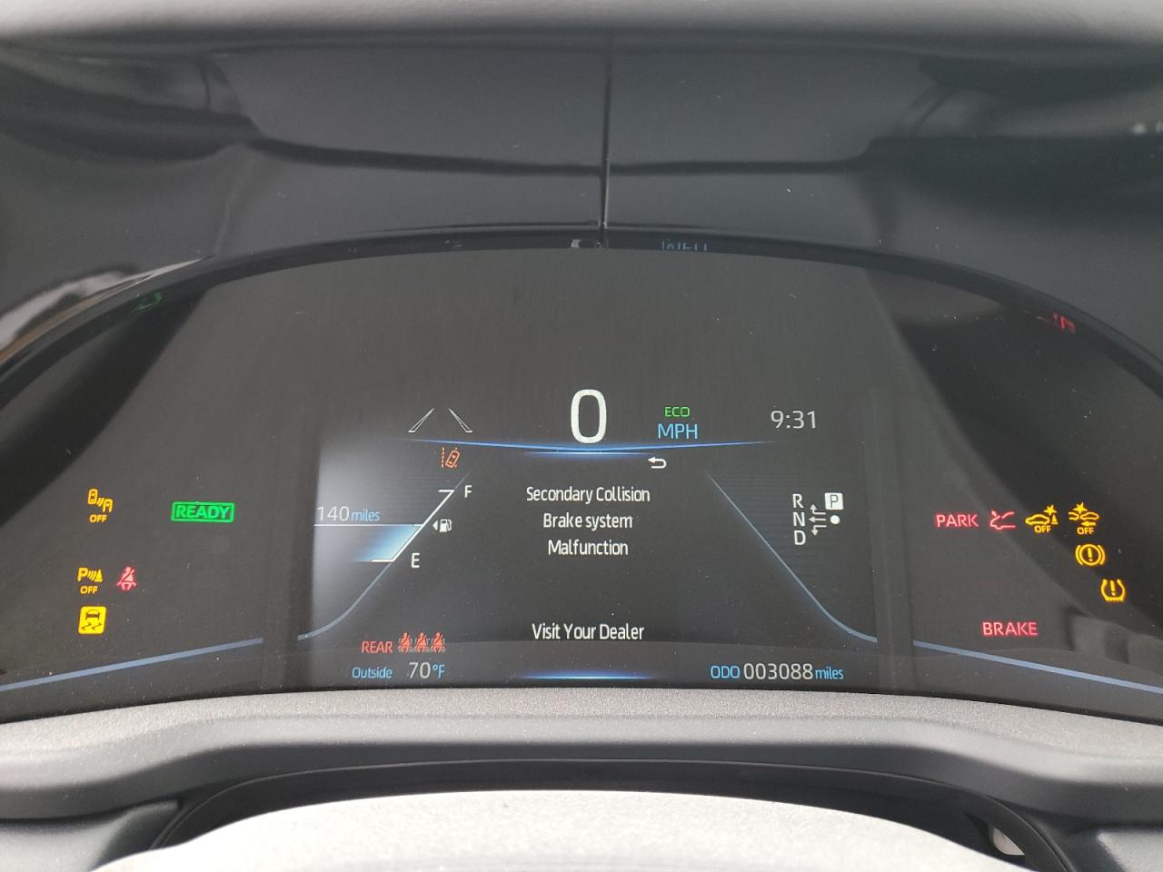 JTDAAAAA1PA011303 2023 Toyota Mirai Xle