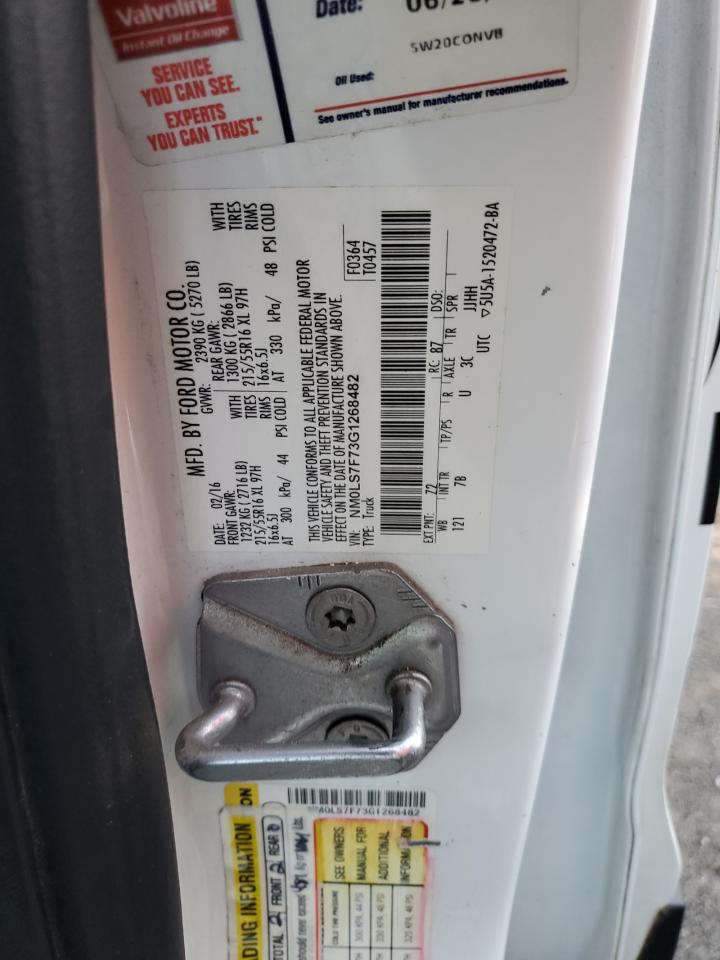 2016 Ford Transit Connect Xlt VIN: NM0LS7F73G1268482 Lot: 57014304