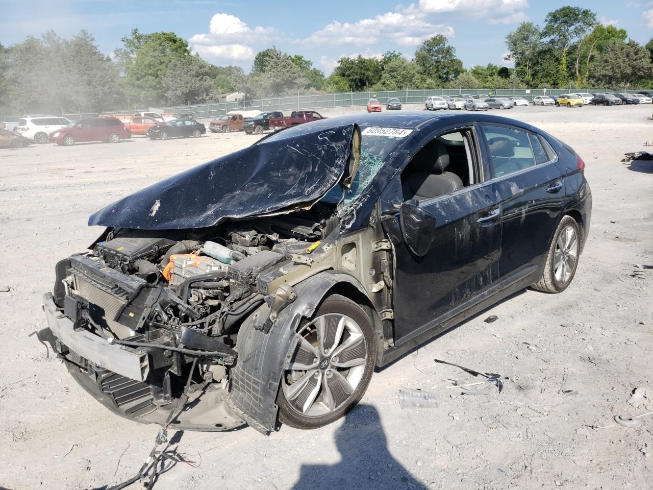 2019 Hyundai Ioniq Limited VIN: KMHC85LC5KU122787 Lot: 60952784