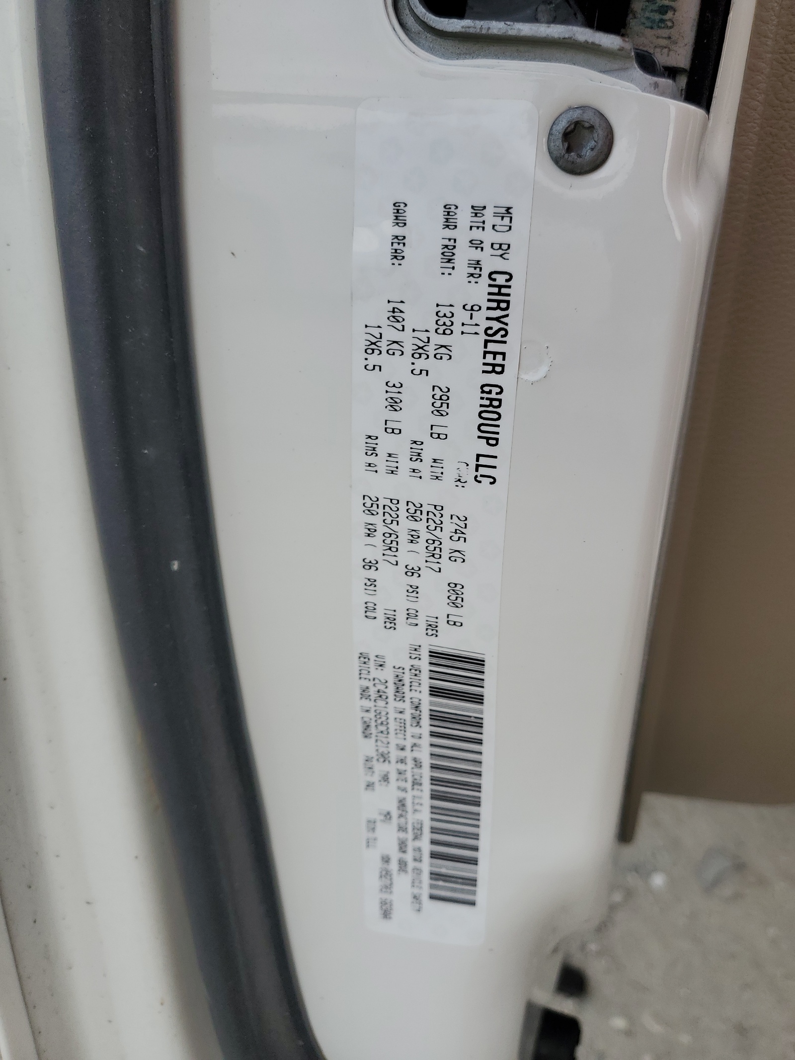 2C4RC1GG9CR121305 2012 Chrysler Town & Country Limited