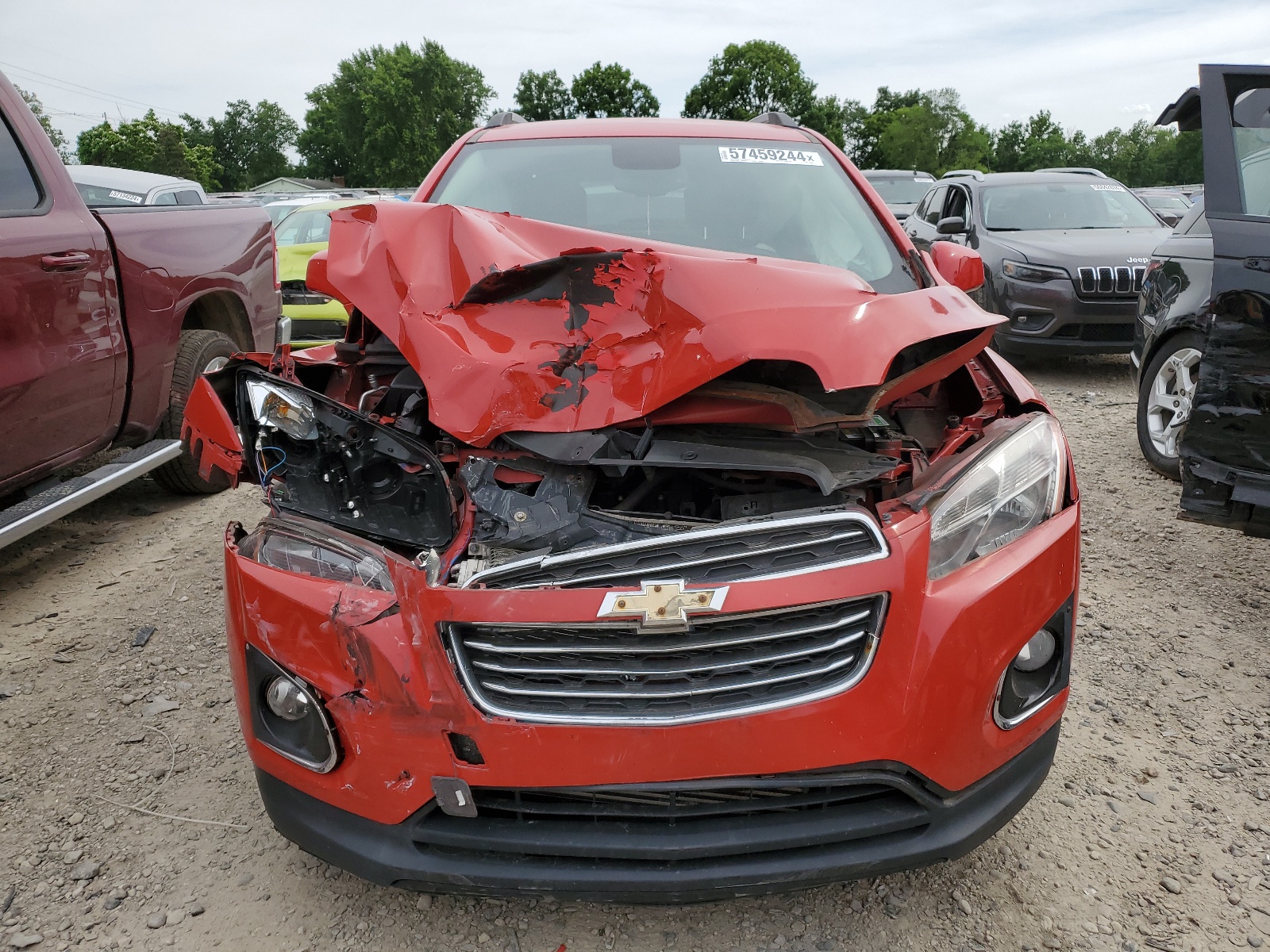 2016 Chevrolet Trax Ltz vin: KL7CJRSBXGB603692