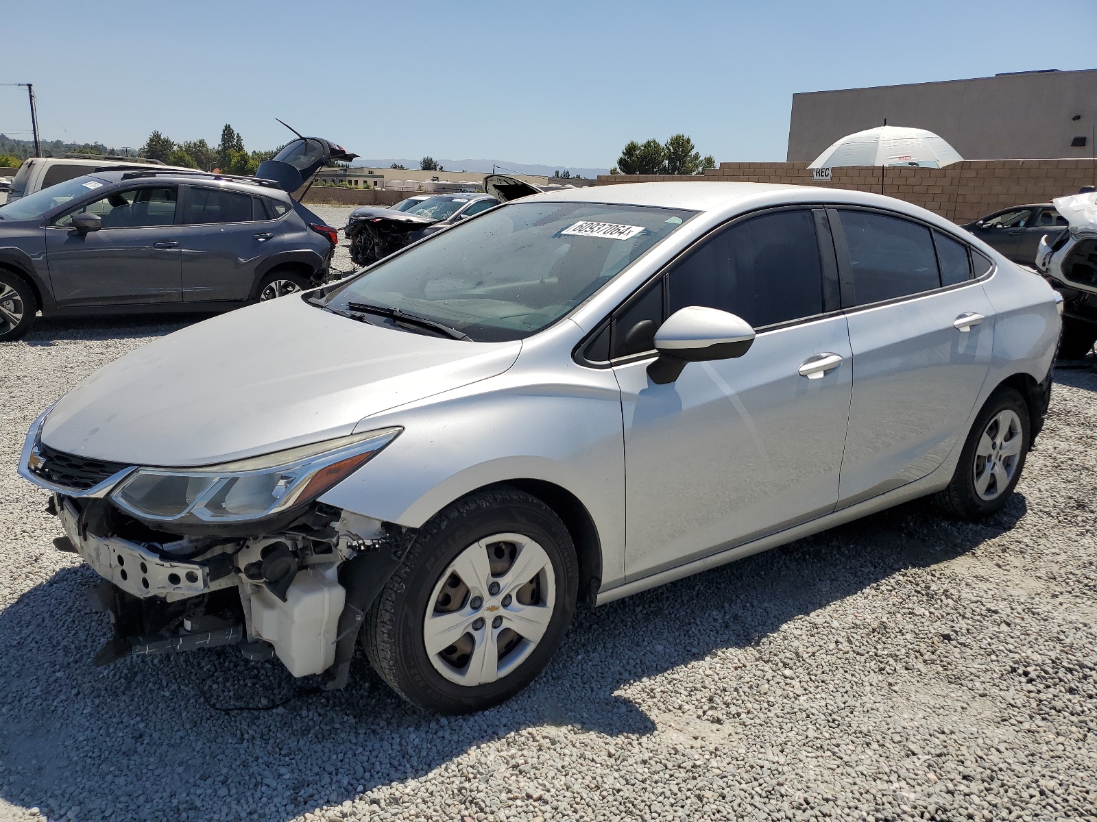 1G1BC5SM7H7279665 2017 Chevrolet Cruze Ls