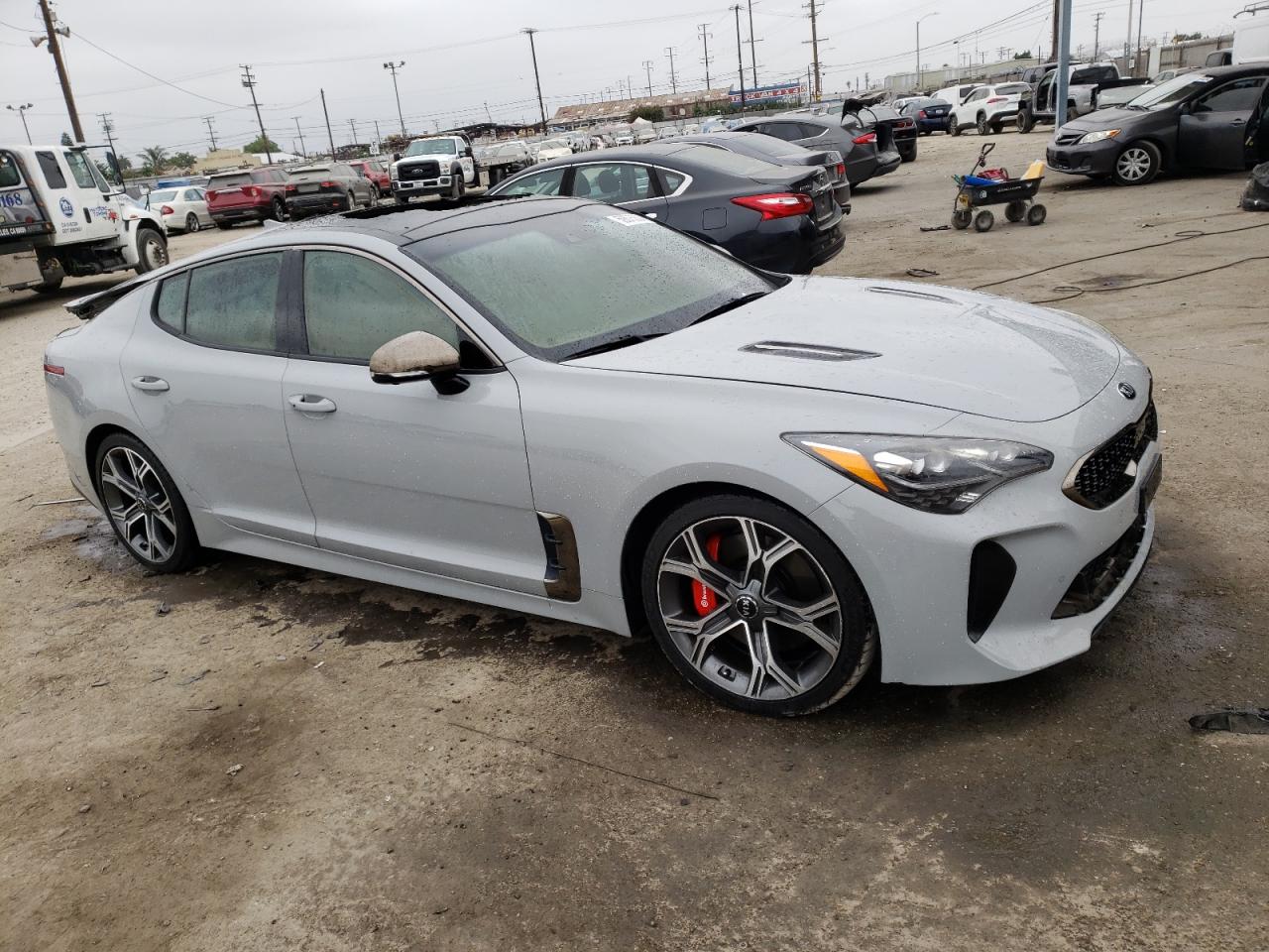 2020 Kia Stinger Gt2 VIN: KNAE55LC7L6077604 Lot: 59675804
