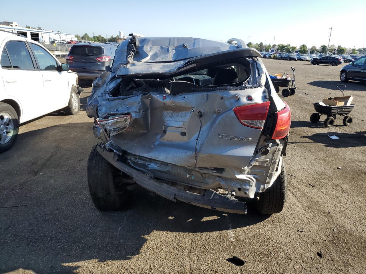 2013 Hyundai Tucson Gls VIN: KM8JU3AC1DU551194 Lot: 58716084