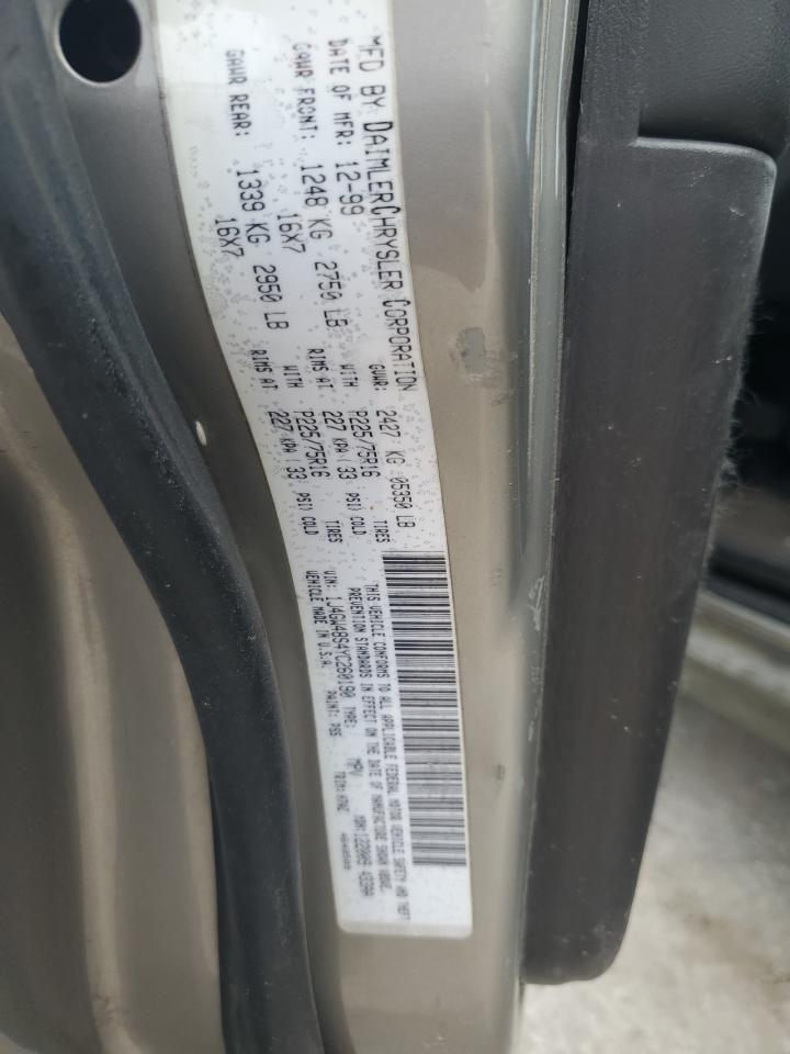 2000 Jeep Grand Cherokee Laredo VIN: 1J4GW48S4YC260190 Lot: 58387964