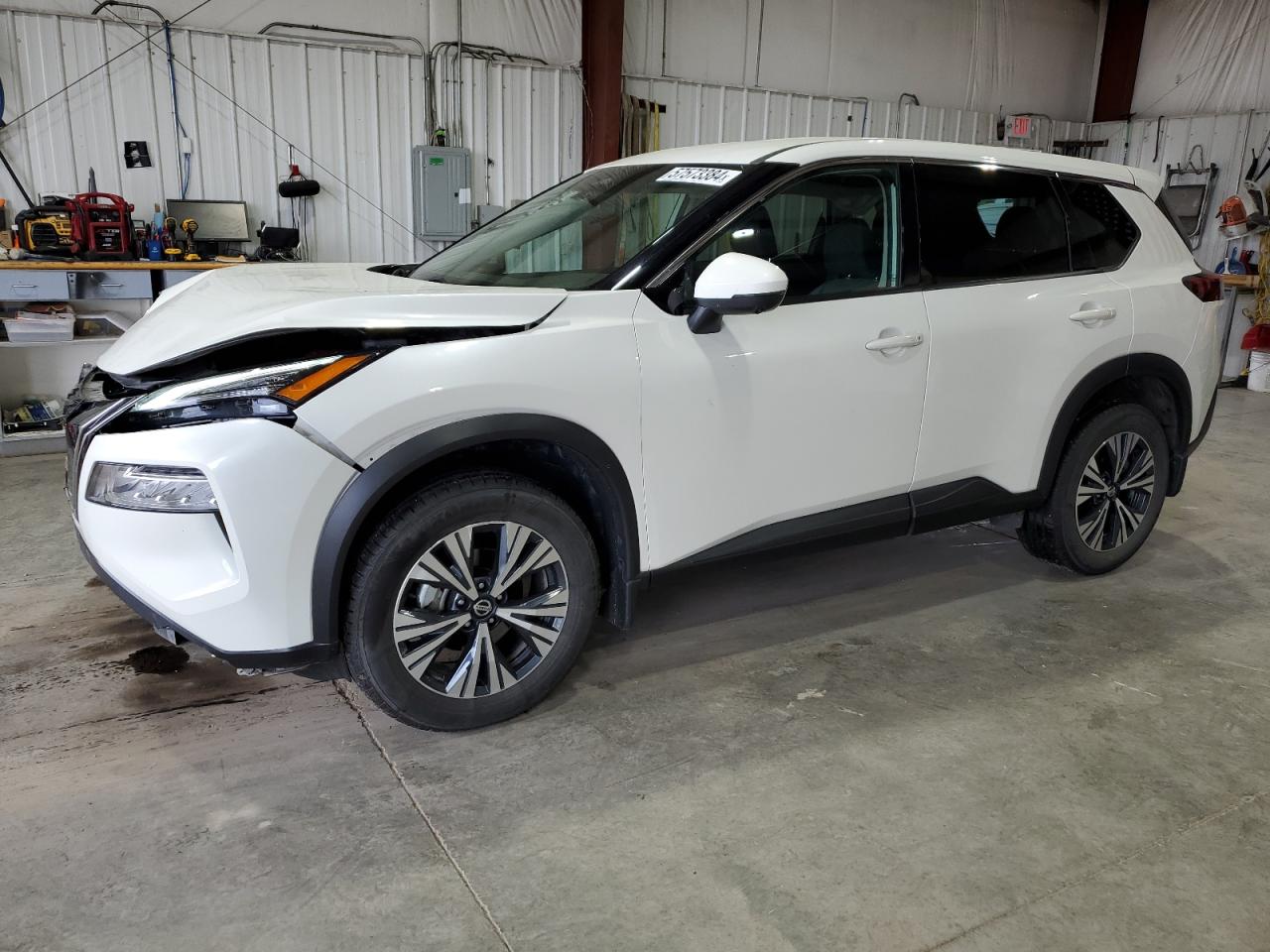 2021 Nissan Rogue Sv на продаже в Billings, MT - Front End