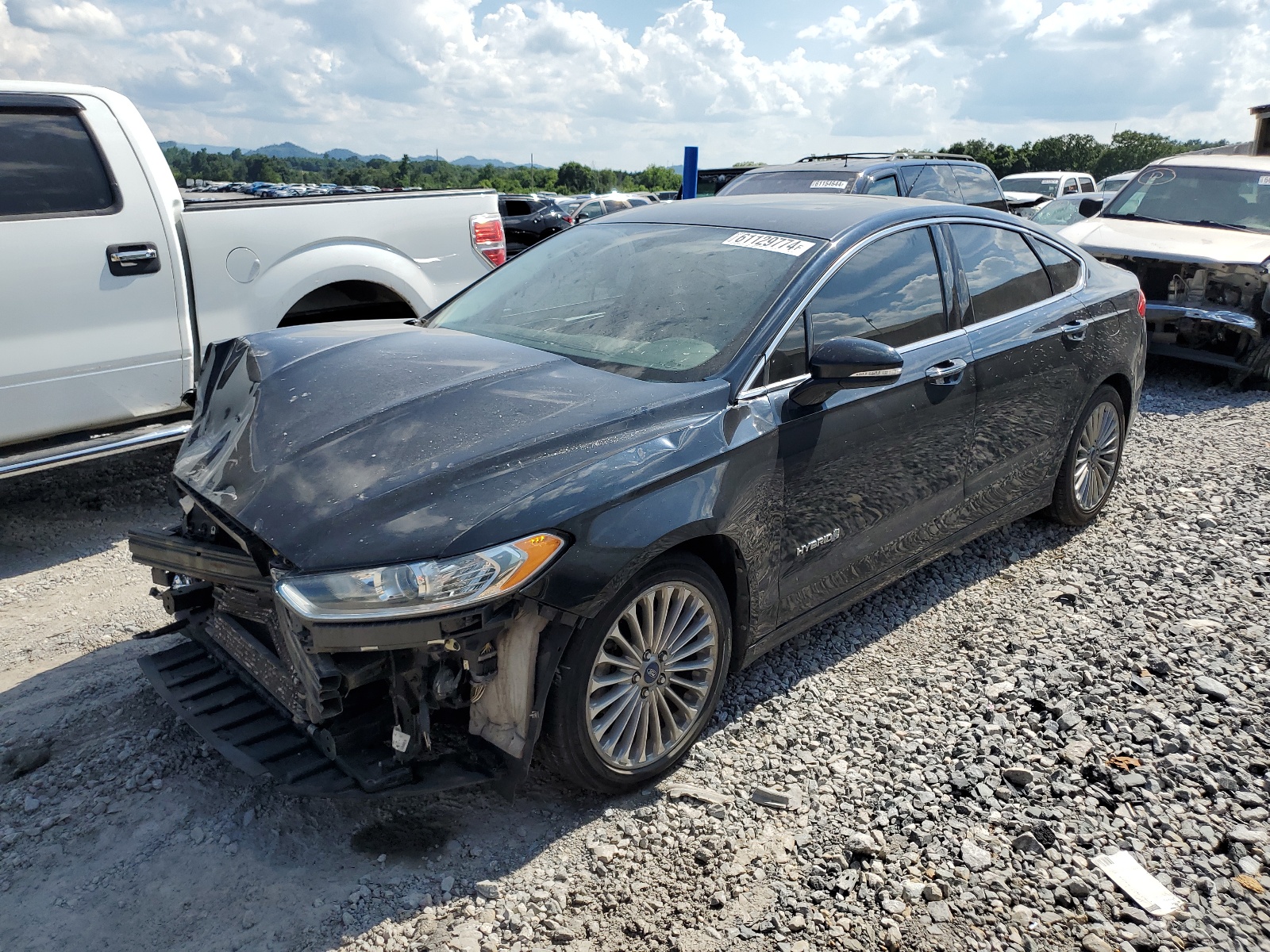 2014 Ford Fusion Titanium Hev vin: 3FA6P0RU9ER191037