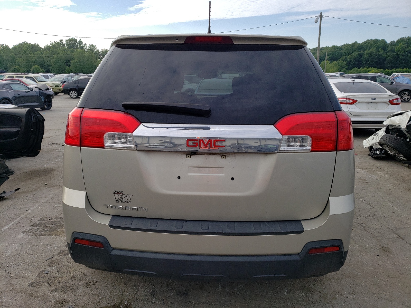 2013 GMC Terrain Sle vin: 2GKALMEK8D6409619