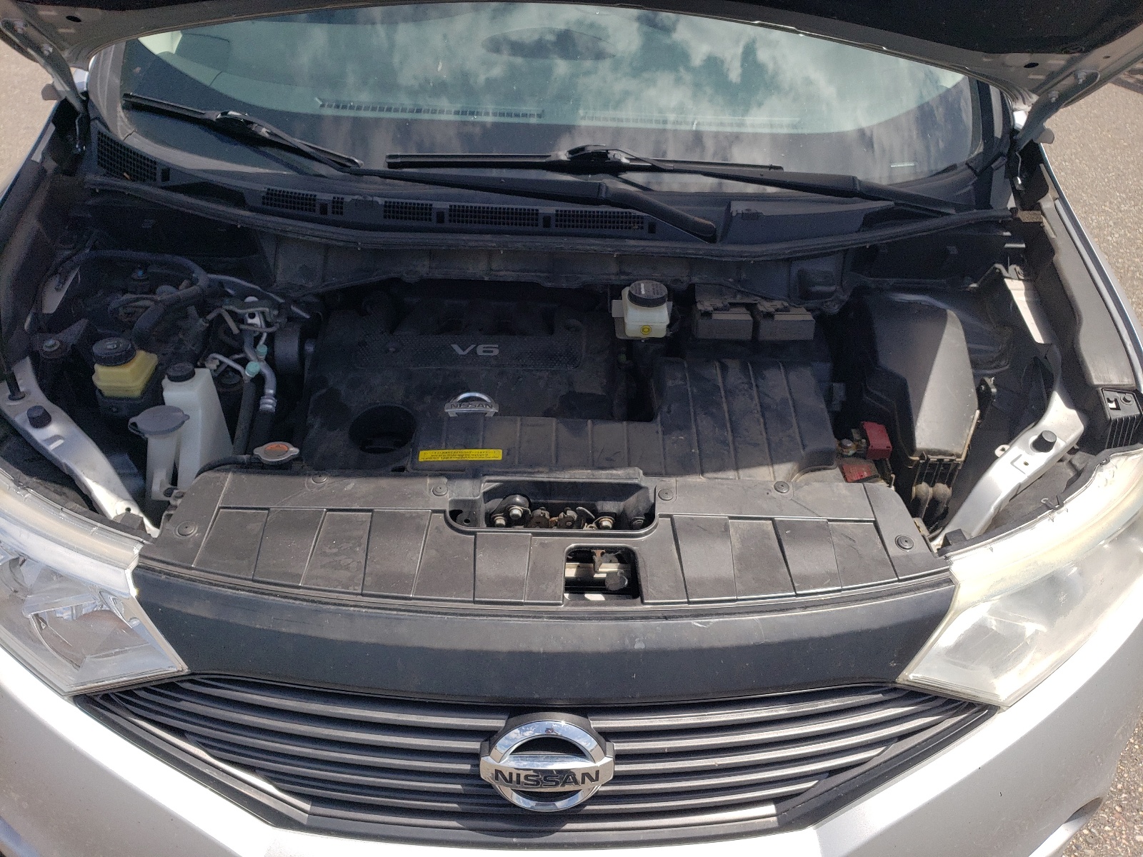 JN8AE2KP6E9107167 2014 Nissan Quest S