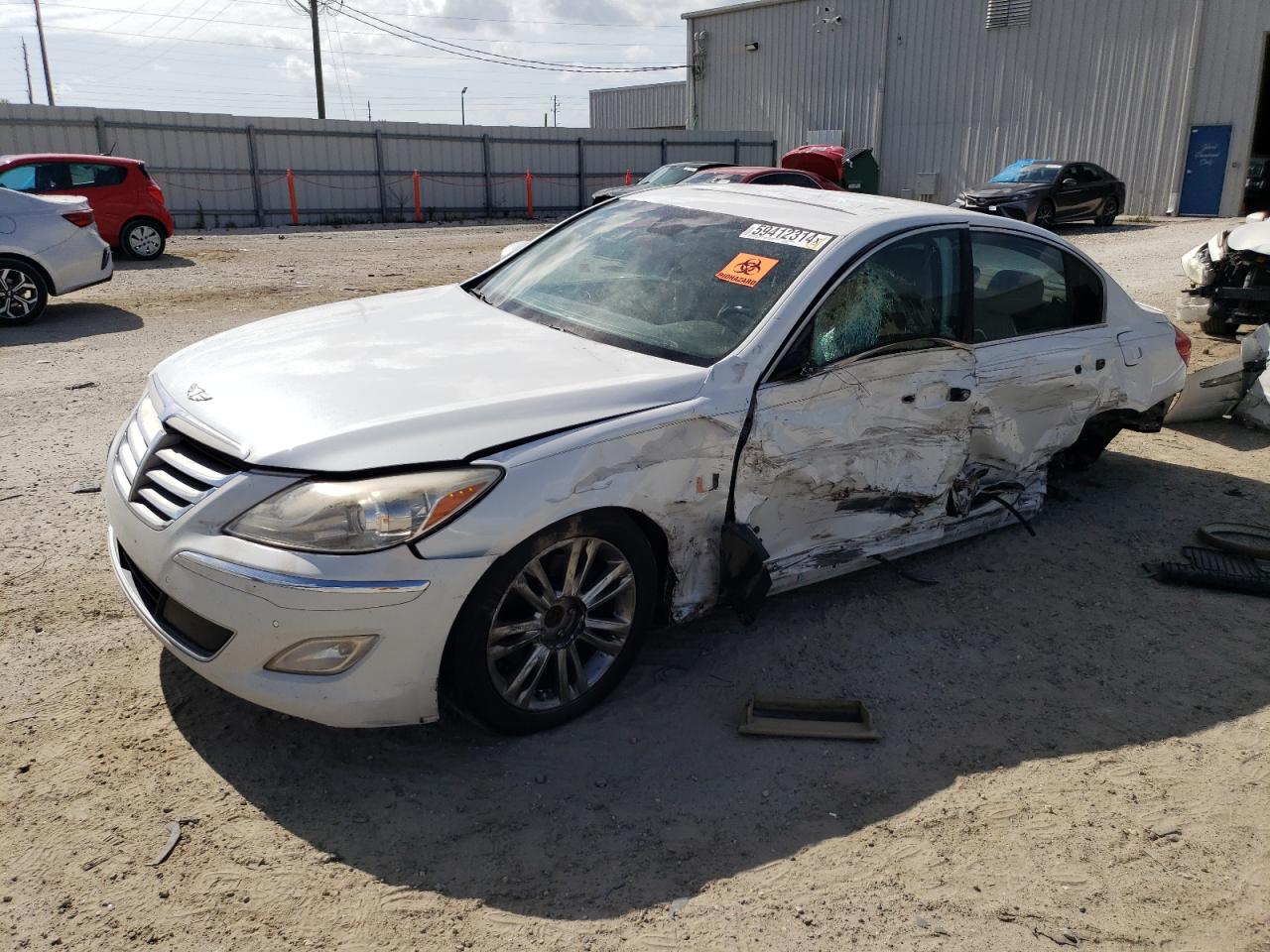 2012 Hyundai Genesis 3.8L VIN: KMHGC4DD4CU192963 Lot: 59412314