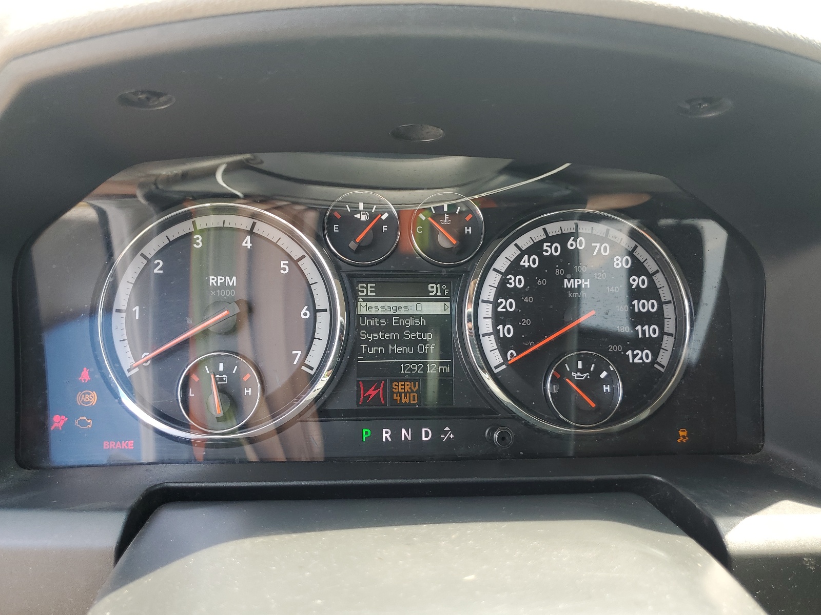 1C6RD7LT6CS224853 2012 Dodge Ram 1500 Slt