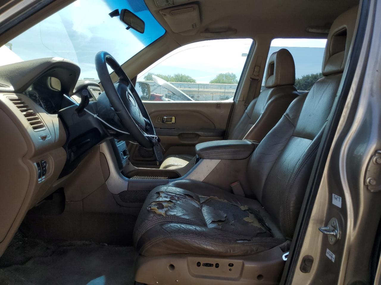 2004 Honda Pilot Exl VIN: 2HKYF18694H596461 Lot: 59002574