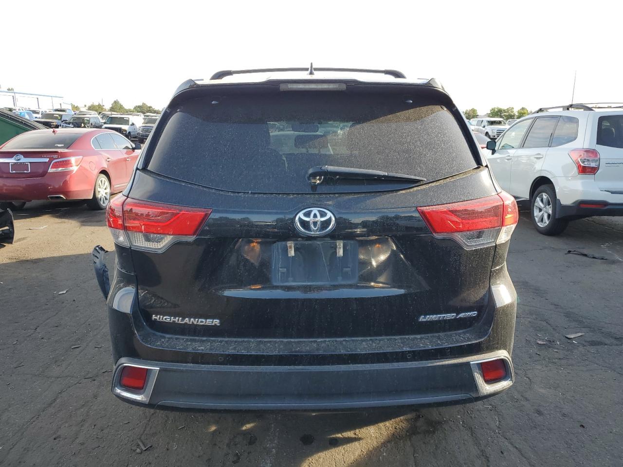 2018 Toyota Highlander Limited VIN: 5TDDZRFH8JS835092 Lot: 58981294