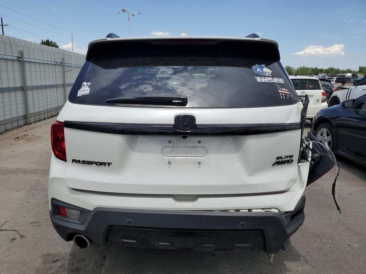 2023 Honda Passport Elite VIN: 5FNYF8H01PB003604 Lot: 58985264