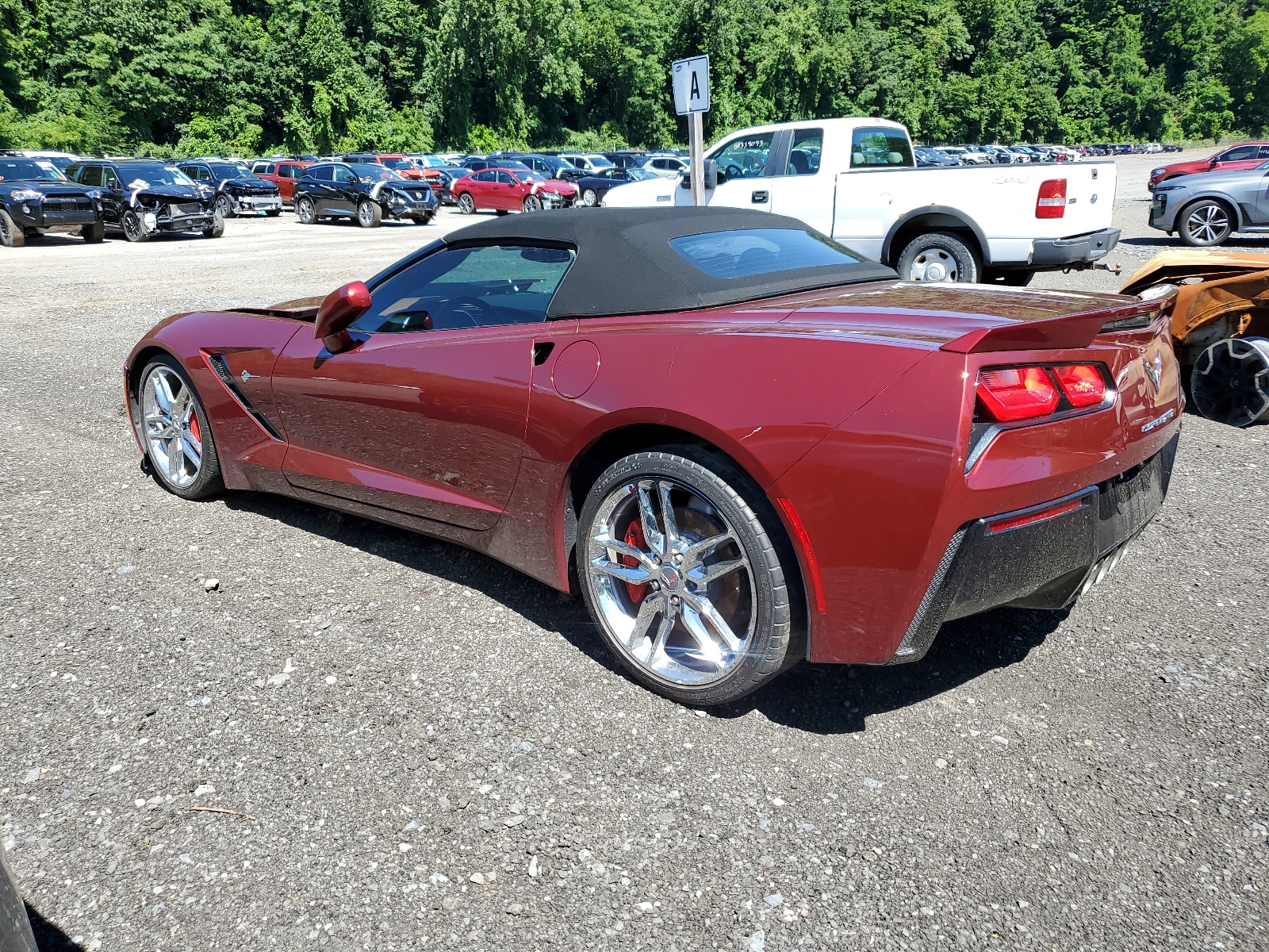 2019 Chevrolet Corvette Stingray 2Lt vin: 1G1YD3D73K5107252