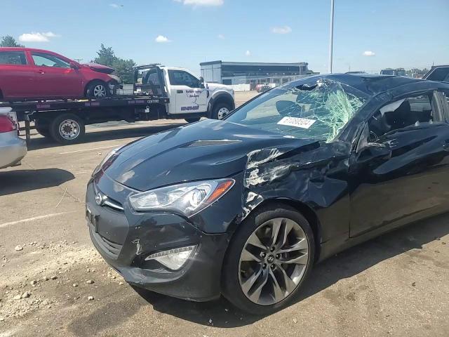 2015 Hyundai Genesis Coupe 3.8L VIN: KMHHU6KJXFU122801 Lot: 61080504