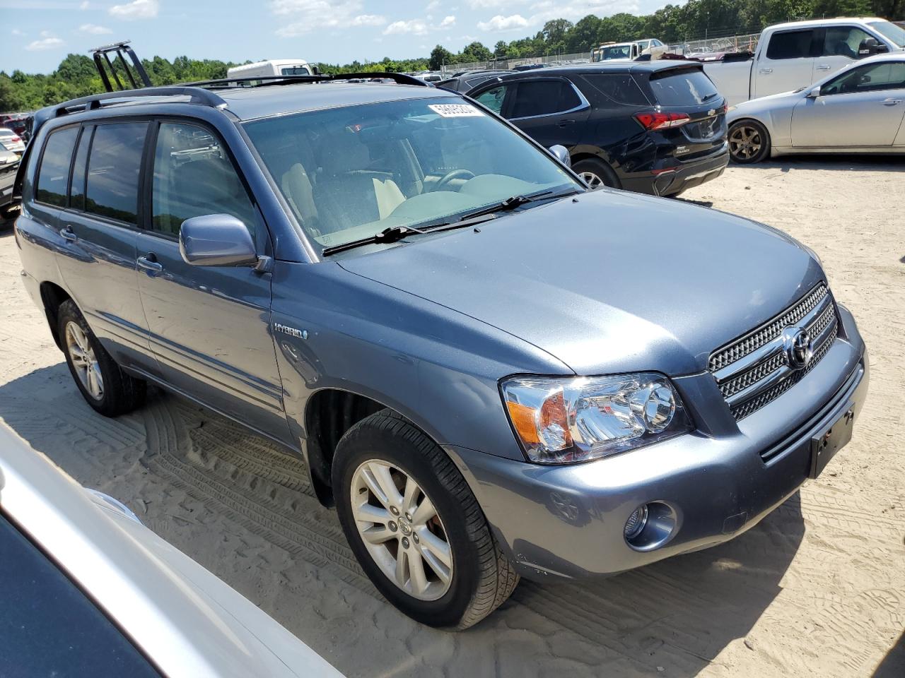 2006 Toyota Highlander Hybrid VIN: JTEEW21AX60027458 Lot: 59695204