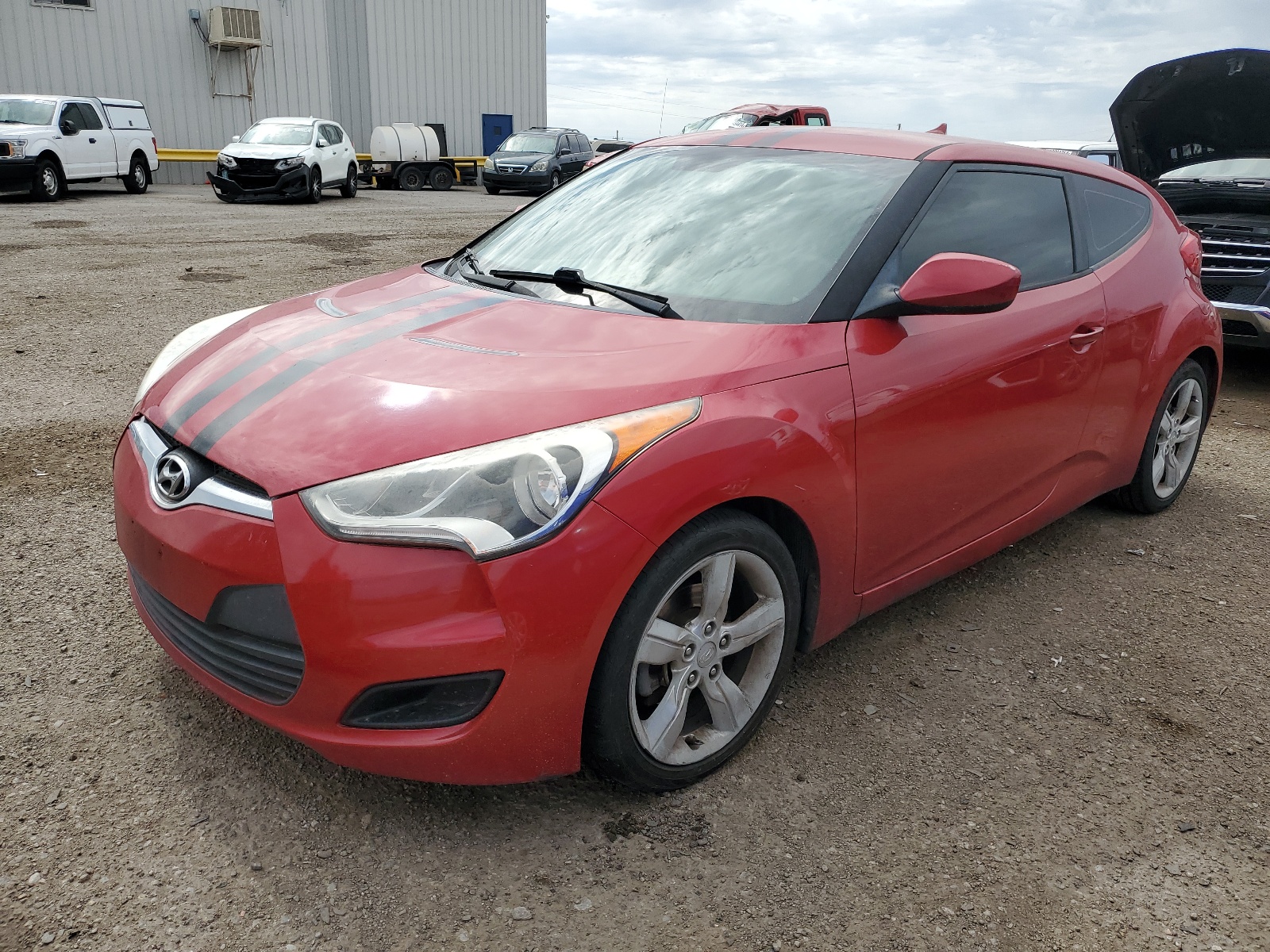 2014 Hyundai Veloster vin: KMHTC6AD9EU210455