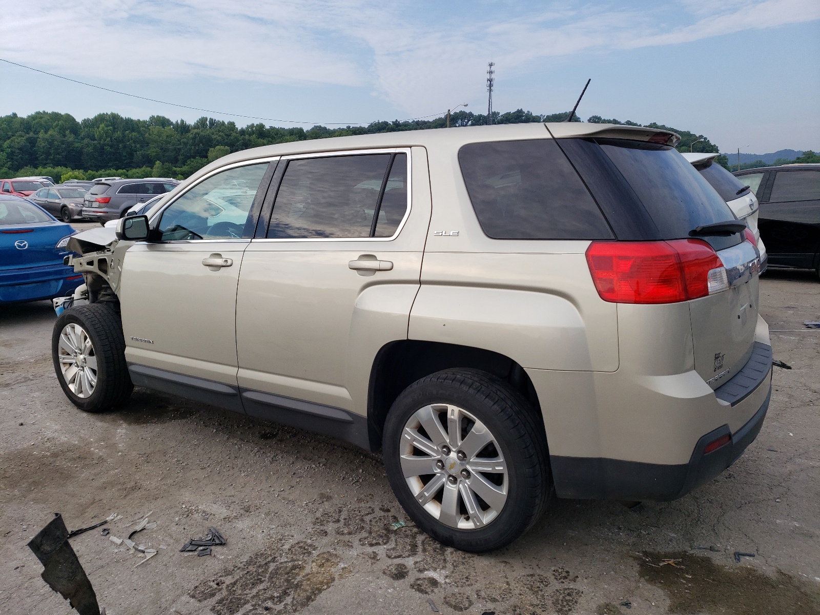 2013 GMC Terrain Sle vin: 2GKALMEK8D6409619