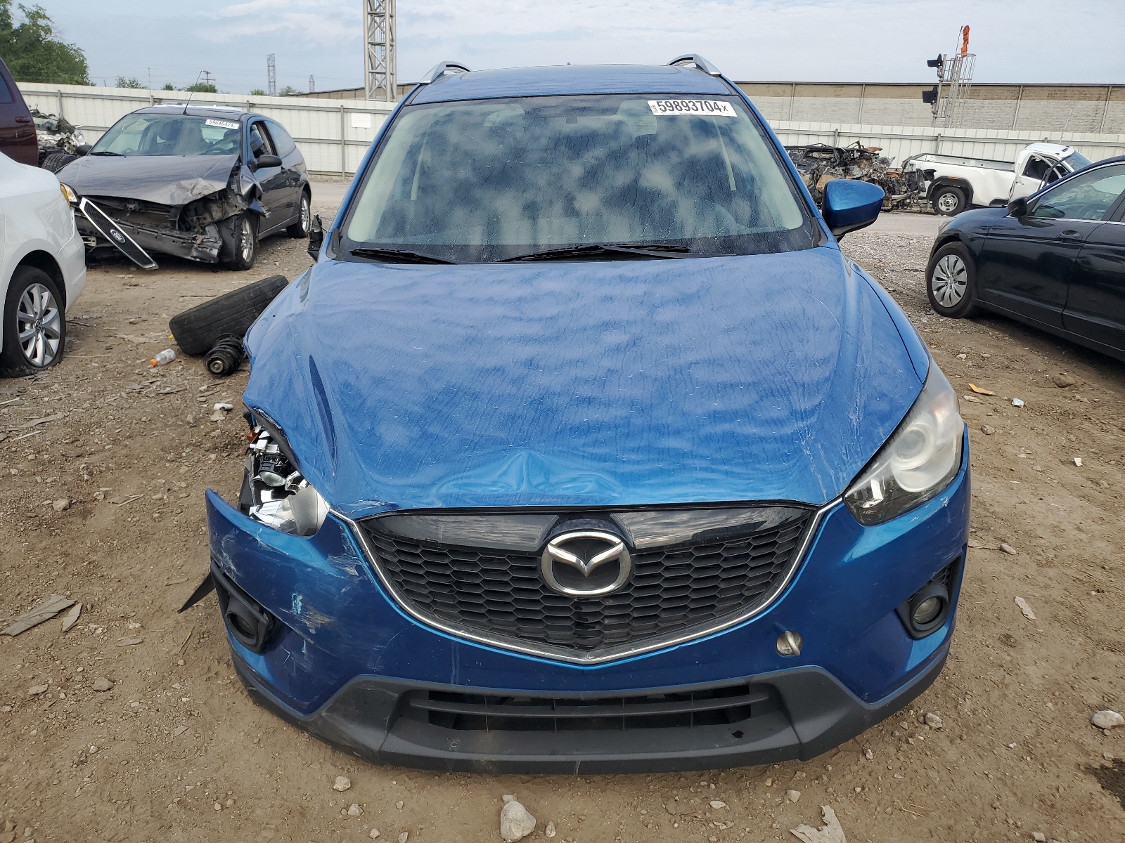 JM3KE4CYXE0373709 2014 Mazda Cx-5 Touring