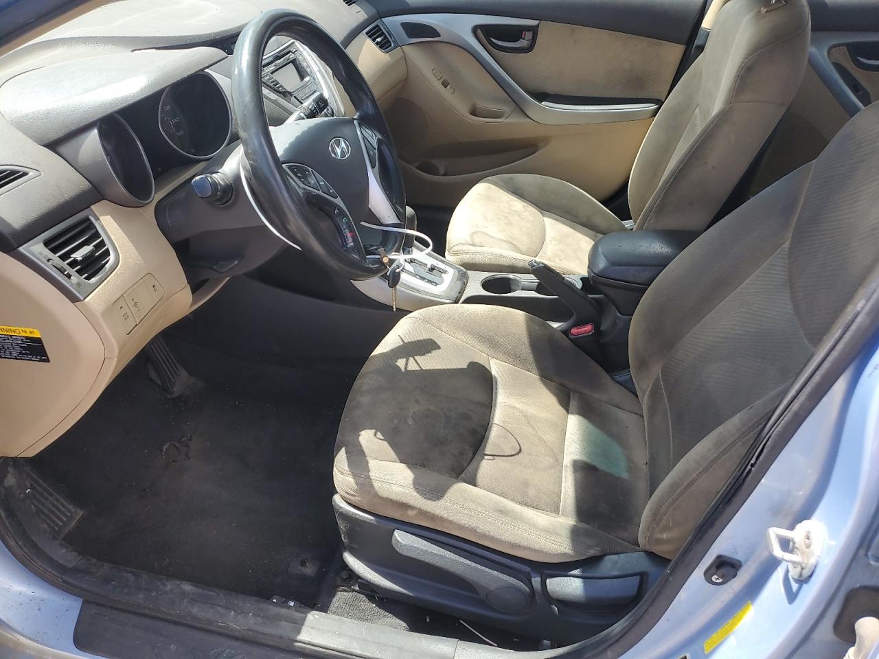 KMHDH4AE3CU298290 2012 Hyundai Elantra Gls