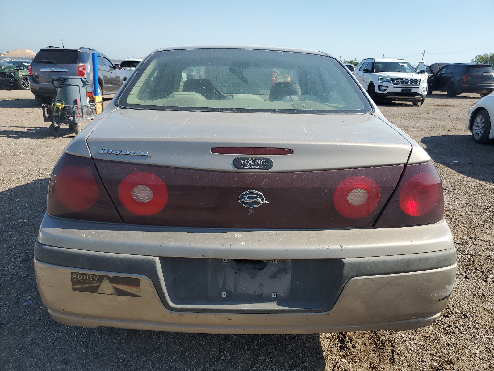 2G1WF52E619160785 2001 Chevrolet Impala