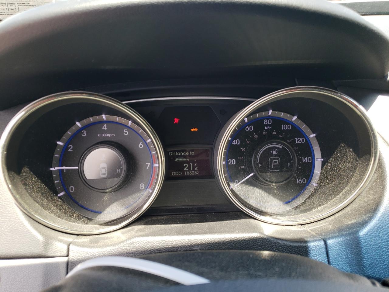 2013 Hyundai Sonata Gls VIN: 5NPEB4AC2DH565018 Lot: 58916824