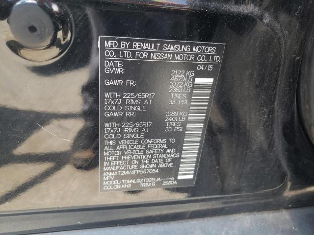 KNMAT2MV4FP557054 | 2015 Nissan rogue s