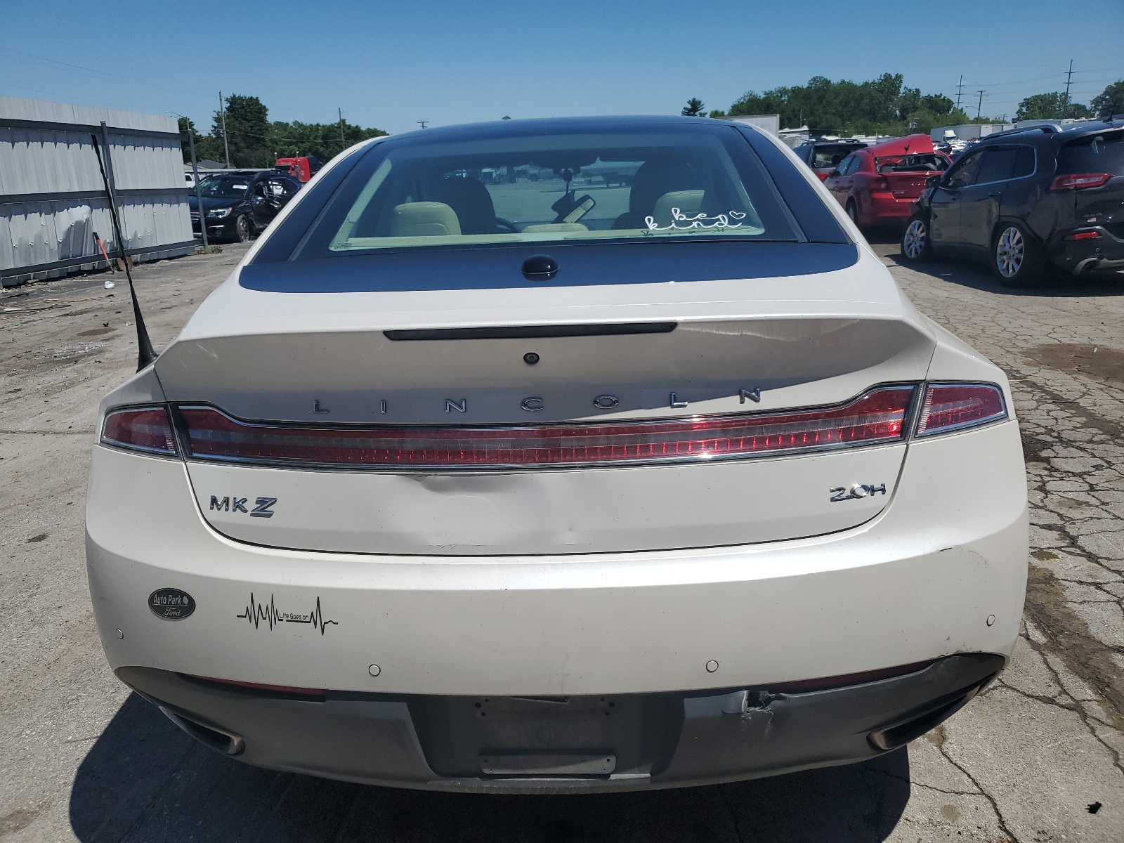 3LN6L2LU0ER808878 2014 Lincoln Mkz Hybrid